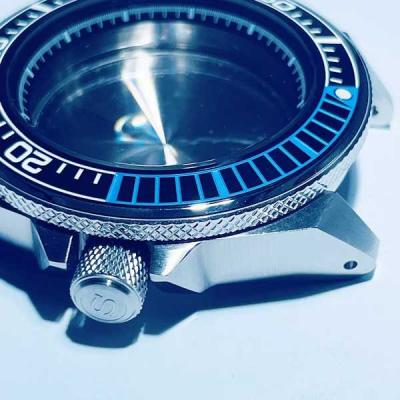 【新品同様】NO LOGO カスタム　ブルー 機械式 自動巻 NH35 Amazon | STEELDIVE ダイバーズウォッチ 自動巻き 日本製NH35