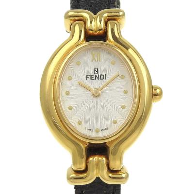 稼動 腕時計　FENDI フェンディ 3300L 新品電池　オレンジ　C99 稼動 腕時計 FENDI フェンディ 3300L 新品電池 オレンジ C99 - メルカリ