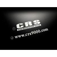 CRS 公式ステッカー ■ロゴ部分サイズ：全長約10cm■アドレスステッカー サイズ：全長13.5cm | CRSオフィシャルショップ カスタムパーツ