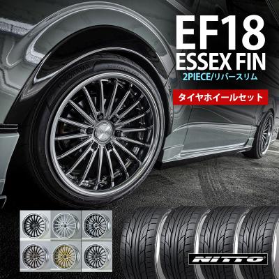 18インチ クロームホイールセット　 送料 CRSオフィシャルショップ カスタムパーツ - EF18｜Yahoo!ショッピング