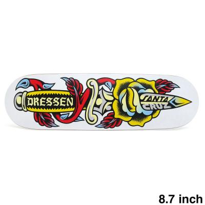 Santa Cruz スケートボードデッキ Eric Dressenモデル santa cruz eric dressen（スケボー デッキ、パーツ）｜スケート