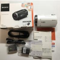 ソニー SONY ビデオカメラ Handycam CX535 内蔵メモリ32GB ホワイト HDR-CX535/W | Crystal Stella Cyber
