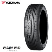 送料無料 ヨコハマ ホビー 【2本セット 新品】 YOKOHAMA PARADA PA03 パラダ ピーエーゼロサン 165/55R14 95/93N (BK) | カーライフサポートジャパン二号店