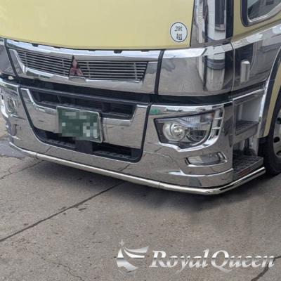 17スーパーグレートパイプバンパー「バンパーガード」 高野自動車製 (ATS) FUSO '17 スーパーグレート用パイプバンパー