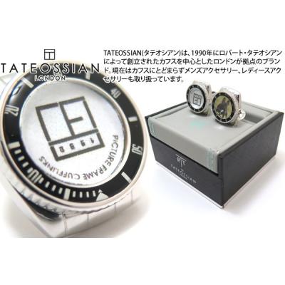 タテオシアン 動く時計 カフス TATEOSSIAN タテオシアン MECHANICAL CAROUSEL GEAR GUNMETAL