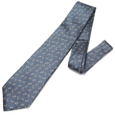 RRL ウールタイ　小紋柄　新品未使用 RRL ウールタイ 小紋柄 新品未使用 SILVER LINE】ウール小紋ネクタイ