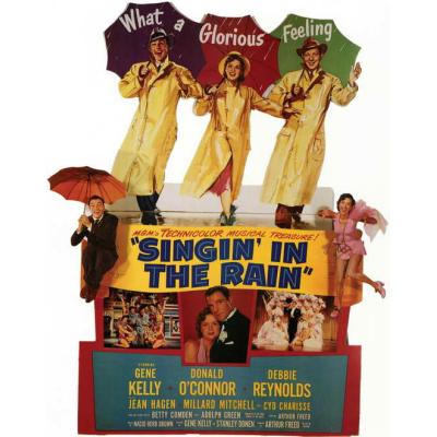 雨に唄えばリプロポスター