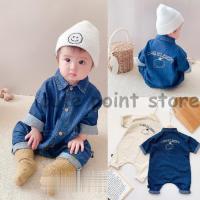 ベビー服 デニムカバーオール ロンパース 可愛い赤ちゃん春秋長袖子供服新生児保育園 大きいサイズ 男の子女の子 お出掛け前開き出産祝い誕生日 プレゼント Z5kid26 レーちゃん 通販 Yahoo ショッピング