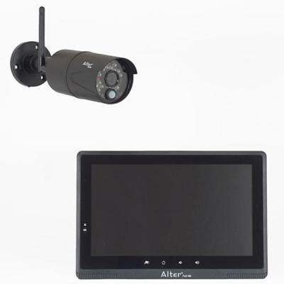 Alter ブラック 防犯カメラ防犯カメラ新品Alter フルHDD&無線カメラ 3