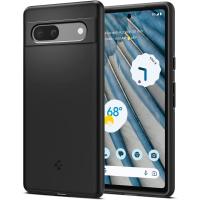 Spigen Pixel 7a ケース 薄型 レンズ保護 擦り傷 指紋 防止 軽量 シンプル マット仕上げ シン・フィット ACS05814 (ブラック) | カッティングエッジ