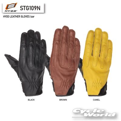 バイク HYOD LEATHER GLOVES STG109N
