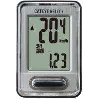 CATEYE キャットアイ VELO7　ベロ7 CC-VL520 有線式 ブラック サイクルコンピュータ サイコン | サイクルランドナニワ ヤフー店