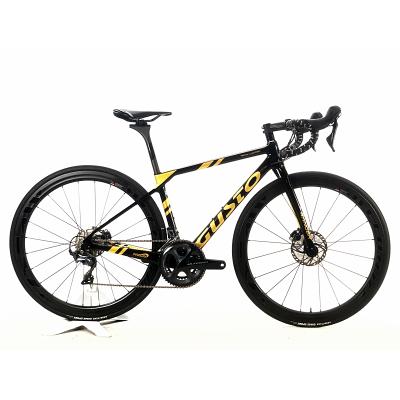GUSTO グスト ロードバイク ブラック/イエロー GUSTO COBRA SPORT入荷しました | MORE CREST