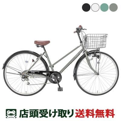 シティサイクル（色：グリーン系）｜自転車車体｜自転車｜車