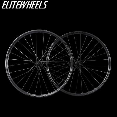 【美品】ELITEWHEELS　3スポークホイール フロント Velo Sixディスクロード &トライアスロン シックススポークホイール