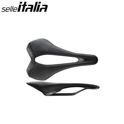 Selle Italia ブラックサドル シートポスト付き　競輪 selle-ITALIA ( セライタリア ) サドル SLR CARBON FILL