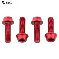 WolfTooth ウルフトゥース Wolf Tooth Water Bottle Cage Bolts Red | サイクリックYAHOO支店