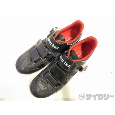 mont-bell ビンディングシューズ 黒/赤 レビュー】モンベルのSPDシューズ、クロスバイカーは自転車旅の