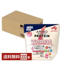 味の素 アミノバイタル アミノプロテイン for woman ストロベリー味 3.8g×30本入 パウチ 10袋 1ケース（300本） 送料無料 | FELICITY Health&Beauty