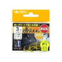 金龍鈎 勝負ちぬ ネリエ&amp;コーン 3号 パーフェクトイエロー　【ネコポス・メール便 対象商品】[海用バラ針] | Drink&Dream D-Park ヤフー店