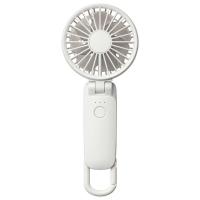 9ZF040RH08 RHYTHM リズム Silky Wind Mobile 3.2 モバイルファン 扇風機 大風量 静音 3Way(手持ち/首かけ/卓上) 風量5段階 Type-C対応 08 ライトグレー | 生活家電ディープライス ヤフーショッピング店