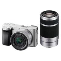 ★ソニー / SONY α6400 ILCE-6400X ダブルズームレンズキット [シルバー]【デジタル一眼カメラ】【送料無料】 | ディーライズ