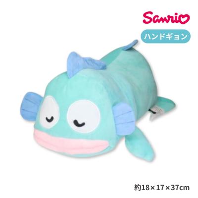 ハンギョドン　長座布団　クッション　サンリオ　くじ　ビッグ ハンギョドンと暮らそう☆夢の超BIGふかふかぬいぐるみ