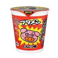 【おやつカンパニー】98円　カップブタメン〈とんこつ味〉（15個入）　　　｛駄菓子　だがし屋　おやつ　カップ麺　景品　まとめ買い｝ | 駄菓子ワールド ヤフー店