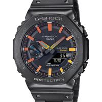 G-SHOCK Gショック ジーショック カシオ CASIO フルメタル レインボーカラー アクセント GM-B2100BPC-1AJF メンズ 腕時計 国内正規品 送料無料 | 腕時計 Chronostaff DAHDAH