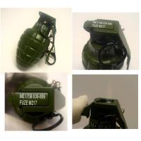 新品 GRENADE(手榴弾)型 本格ターボライター(カーキ*緑色系)ダイキャスト 重厚115ｇ！ | 大同ネットSHOP