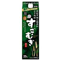 すごむぎ 麦 25度 合同酒精 1.8L(1800ml) パック 6本入 | 問屋ダイヘイYahoo!店