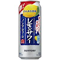 のんある晩酌 レモンサワー サントリー 500ml 缶 24本入 | 問屋ダイヘイYahoo!店