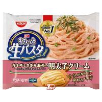 日清もちっと生パスタ　青ネギときざみ海苔の明太子クリーム　日清食品冷凍　270g