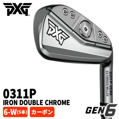 PXG 0311 XP GEN5 Chrome　アイアンセット PXG史上最も進歩を遂げたモデルチェンジ”PXG「0311 GEN5
