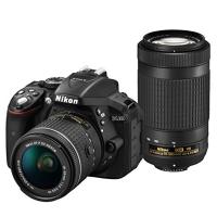 Nikon デジタル一眼レフカメラ D5300 AF-P ダブルズームキット ブラック D5300WZ3 | リユースショップダイコク屋ヤフー店