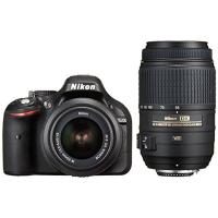 Nikon デジタル一眼レフカメラ D5200 ダブルズームキット AF-S DX NIKKOR 18-55mm f/3.5-5.6G VR | リユースショップダイコク屋ヤフー店