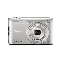 Nikon デジタルカメラ COOLPIX A300 光学8倍ズーム 2005万画素 シルバー A300SL | ダイコク屋55