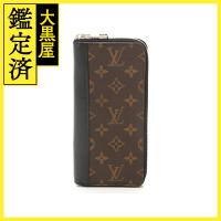 LOUIS VUITTON　ルイヴィトン　長財布　ジッピーウォレット・ヴェルティカル　モノグラム・マカサー　M60109　2016年頃製造【433】 | 質屋 大黒屋