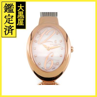 シャリオール アジュール クォーツ 純正ベルト【稼働品】レディース 