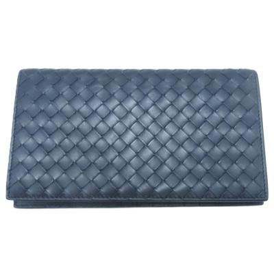 BOTTEGA VENETA メンズ長財布（色：ネイビー系）｜財布｜ファッション