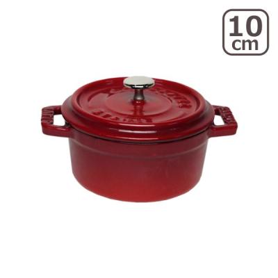 Staub ストウブ ミニ ココット・ラウンド 10cm staubのおすすめ人気