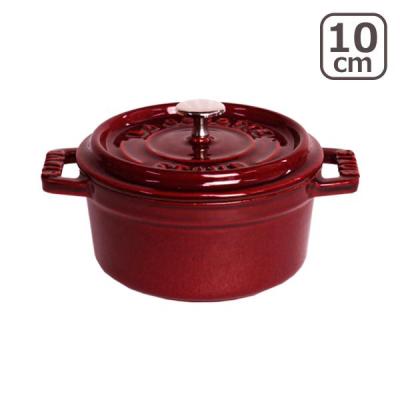 【新品】staub ストウブ　ココット3個＆専用スタンドバンブーセット計4点 新品】staub ストウブ ココット3個＆専用スタンドバンブーセット計4点