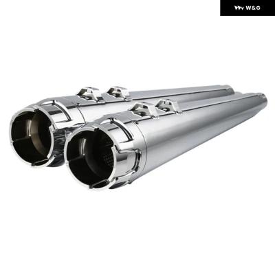 ハーレー　エボ　ローキン ツーリング 当時物 楕円形スリップオンマフラー ハーレー エボ ローキン ツーリング 当時物 楕円形スリップオン