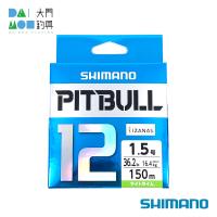シマノ ピットブル12 150m PL-M52R サイトライム 1.5号 36.2lb / SHIMANO PITBULL8 150m PL-M52R #1.5 | 大門釣具