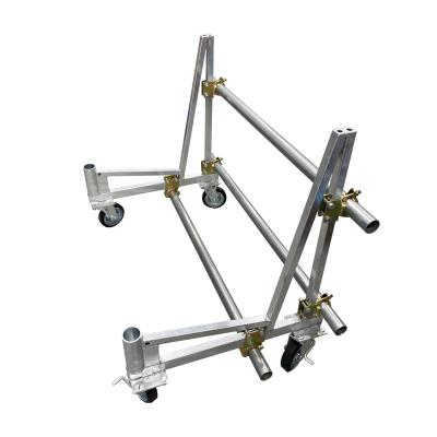TWIN-STAND500 単管パイプ組立立てかけ台車 2フレームセット 770 TWIN-STAND500 単管パイプ組立立てかけ台車 2フレームセット 770