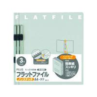 プラス PLUS 78379）フラットファイル 023NP A4S グレー 3冊 NO.023NP GY [1105-4431853] | DAISHIN工具箱
