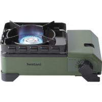 岩谷産業 IWATANI イワタニ カセットフー タフまるJr オリーブ CB-ODX-JR [1203-0904868] | DAISHIN工具箱