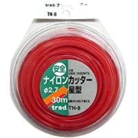 三共コーポレーション trad ナイロンカッター（星）  2.7×30m TN-8 [A012501] | DAISHIN工具箱