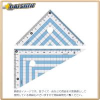 共栄プラスチック カラー三角定規 ブルー [10554] CPK-120 [F070508] | DAISHIN工具箱