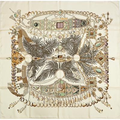 エルメス スカーフ カレ90（色：ベージュ系）のおすすめ人気商品一覧